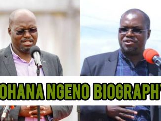 Johana Ngeno Biography