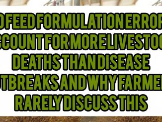 Do Feed Formulation Errors Account For More Livestock Deaths Than Disease Outbreaks — And Why Farmers Rarely Discuss This