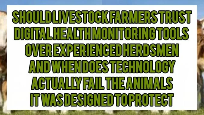 Should Livestock Farmers Trust Digital Health Monitoring Tools Over Experienced Herdsmen — And When Does Technology Actually Fail the Animals It Was Designed to Protect